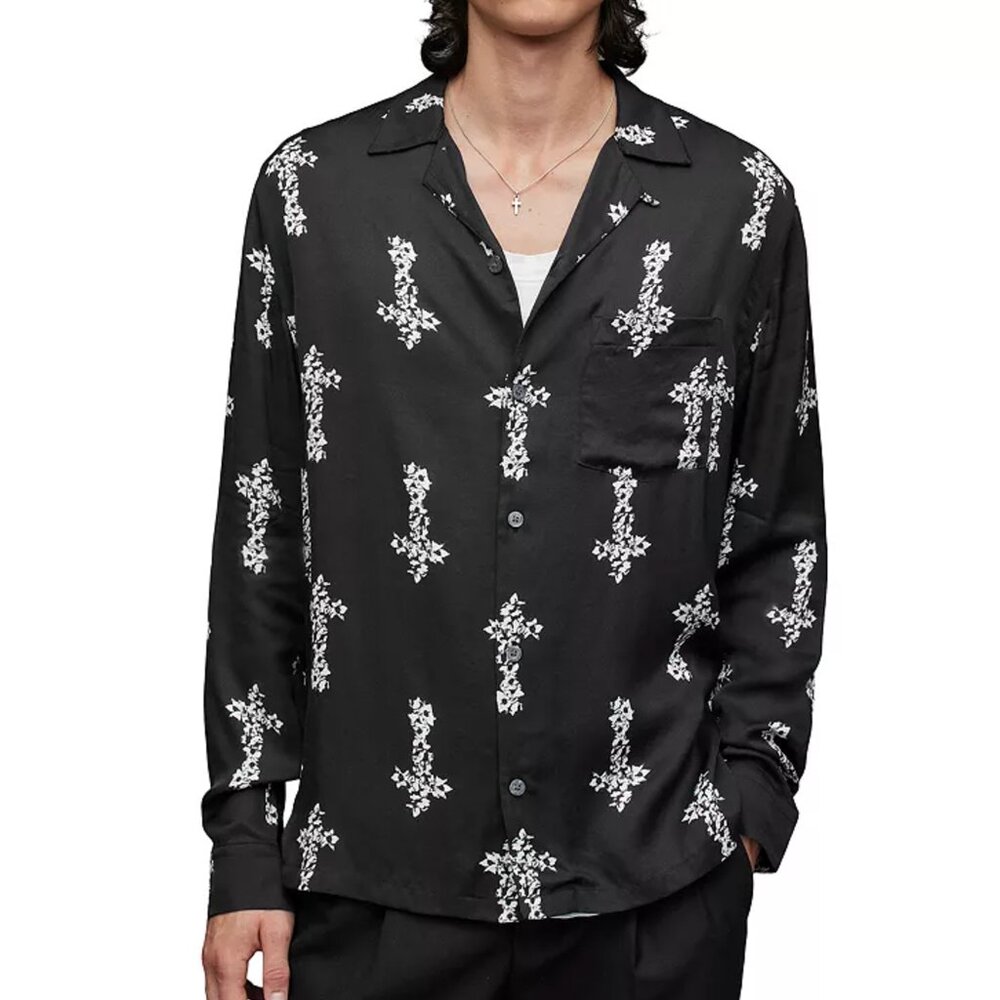 ALLSAINTS Cross Out Shirt